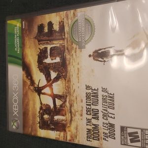 Xbox 360 rage 3 disc set